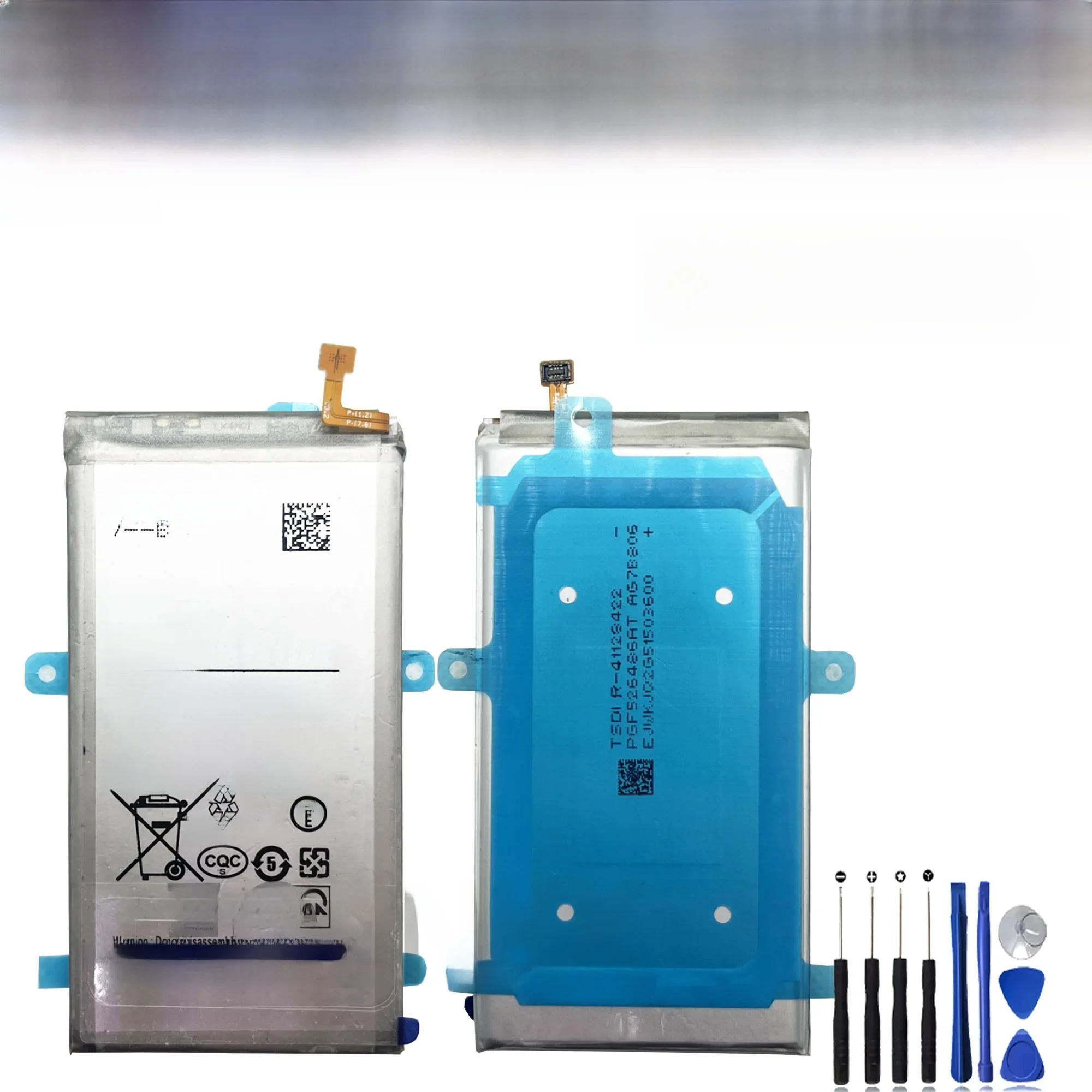 100% bateria o dużej pojemności EB-BG975ABU do Samsung Galaxy S10 Plus S10 + SM-G9750 oryginalna bateria telefonu 4100mAh — zdjęcie produktu 7