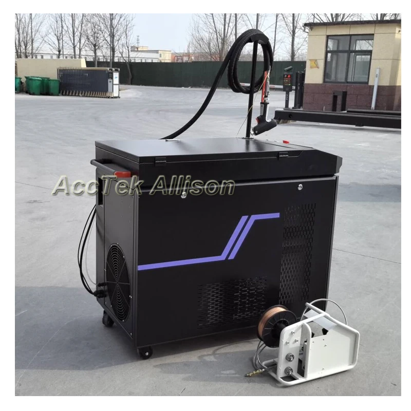 

AccTek Factory Price 4 in 1 Auto Welding Head Fiber Laser Welder Machines with Cleaning Cutting Weld Seam Removal Functions