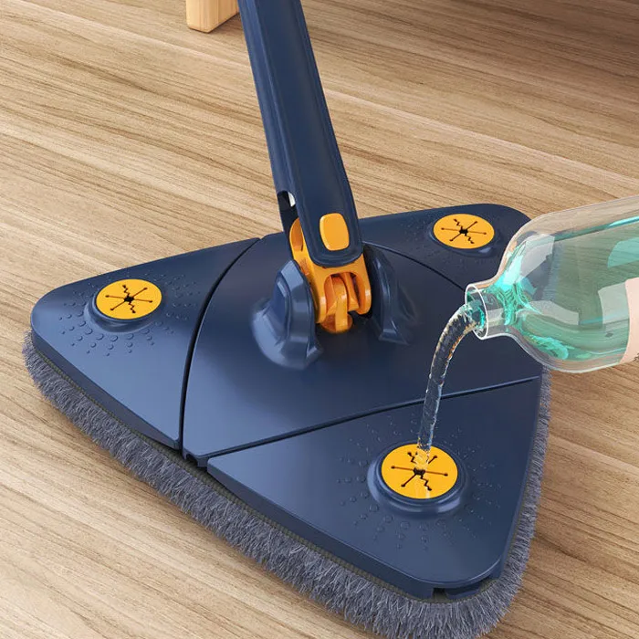 Ty Dehydrate 360 degree swivel mop (2 MOP) cleaning supplies bar mop Microfiber mop Mop Mop Mop Mop hmop Floor Ceiling glass bathroom toilet wash