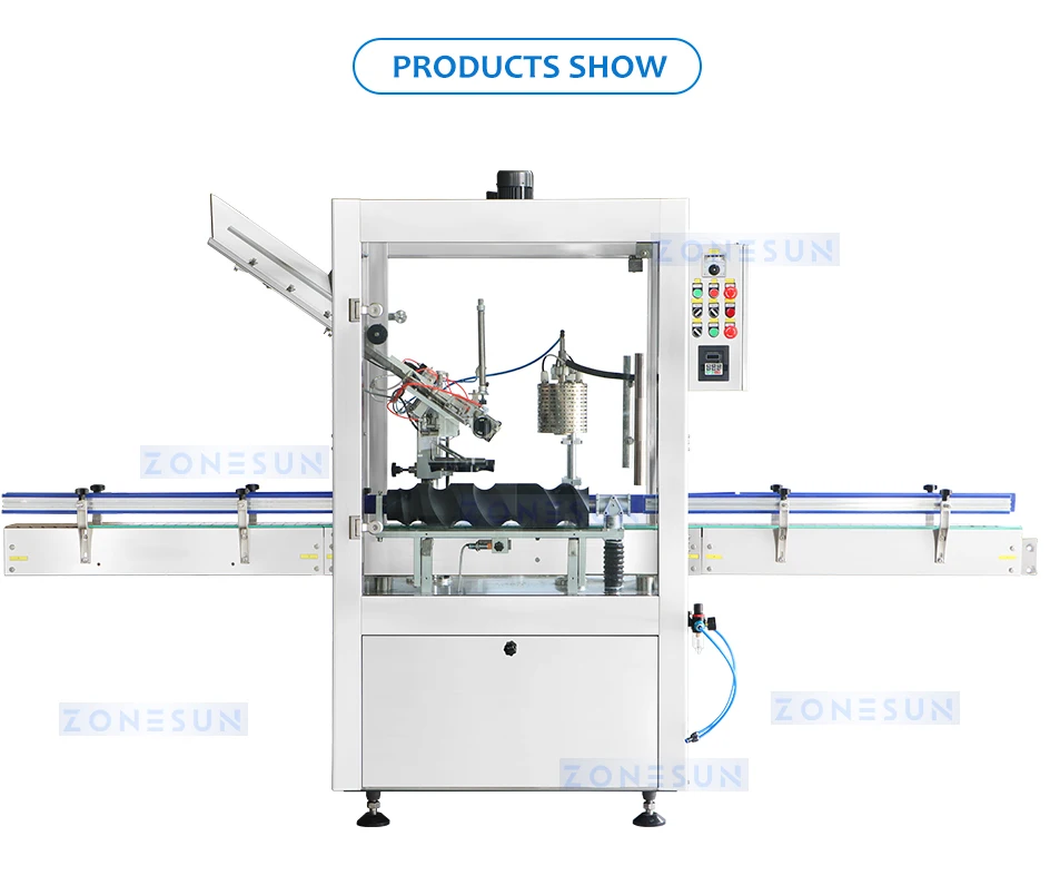 ZONESUN Automatic PVC Capsule Heat Shrinker Bottle Sealing Machine ZS-SXRS1