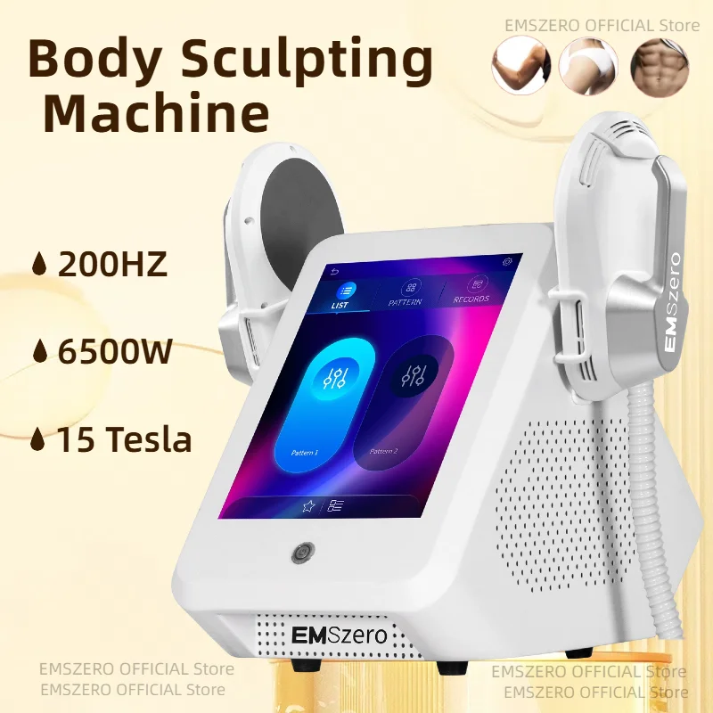 

EMSZERO RF 15Tesla Electromagnetic Ems RF Muscle Stimulation Slimming Machine Magnetic Field Body Machine Slimming Emszero