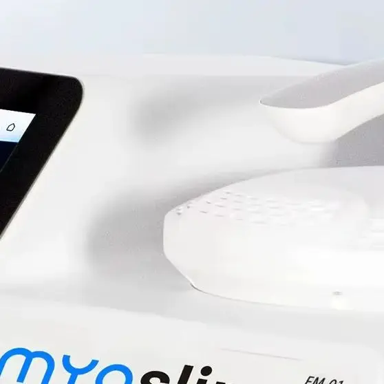 

Электрический портативный аппарат MYOslim для коррекции фигуры, стимуляции мышц и удаления жира, Hi-EMT RF для похудения, электромагнитный