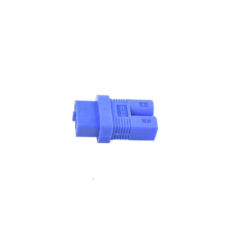 Adaptateur Mini EC3 (mâle) vers XT60 (femelle) bleu RC, 2 pièces, sans fil