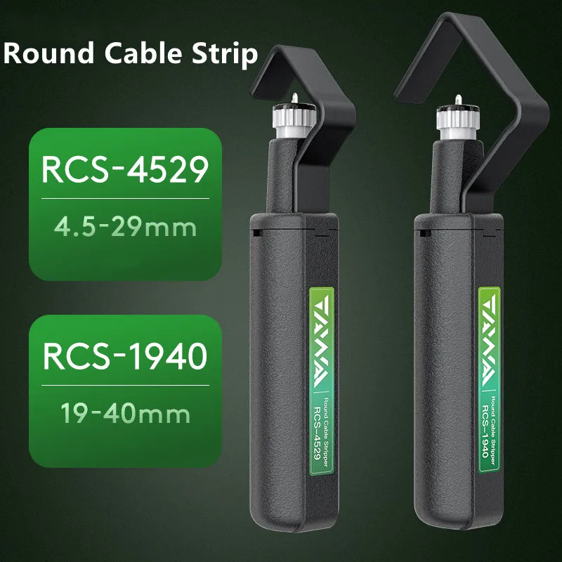 

Round Cable Strip & Ring Tool Fiber Optics Cable & Wire Strippers Stripping, Slitting & Ringing Tools