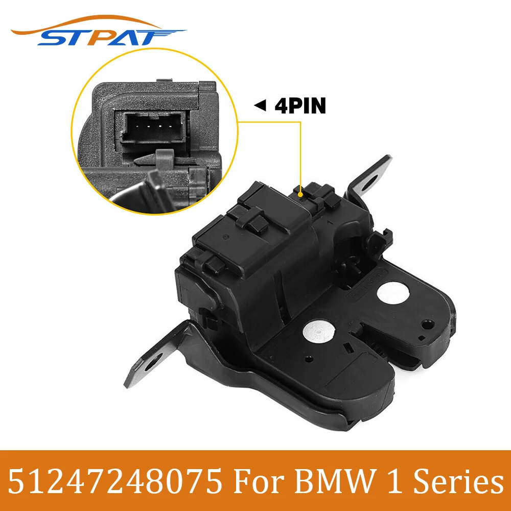 STPAT 51247248075 For BMW 1 Series Tailgate Boot Lid Trunk Lock Latch Actuator F20 / F21 I3 7248075