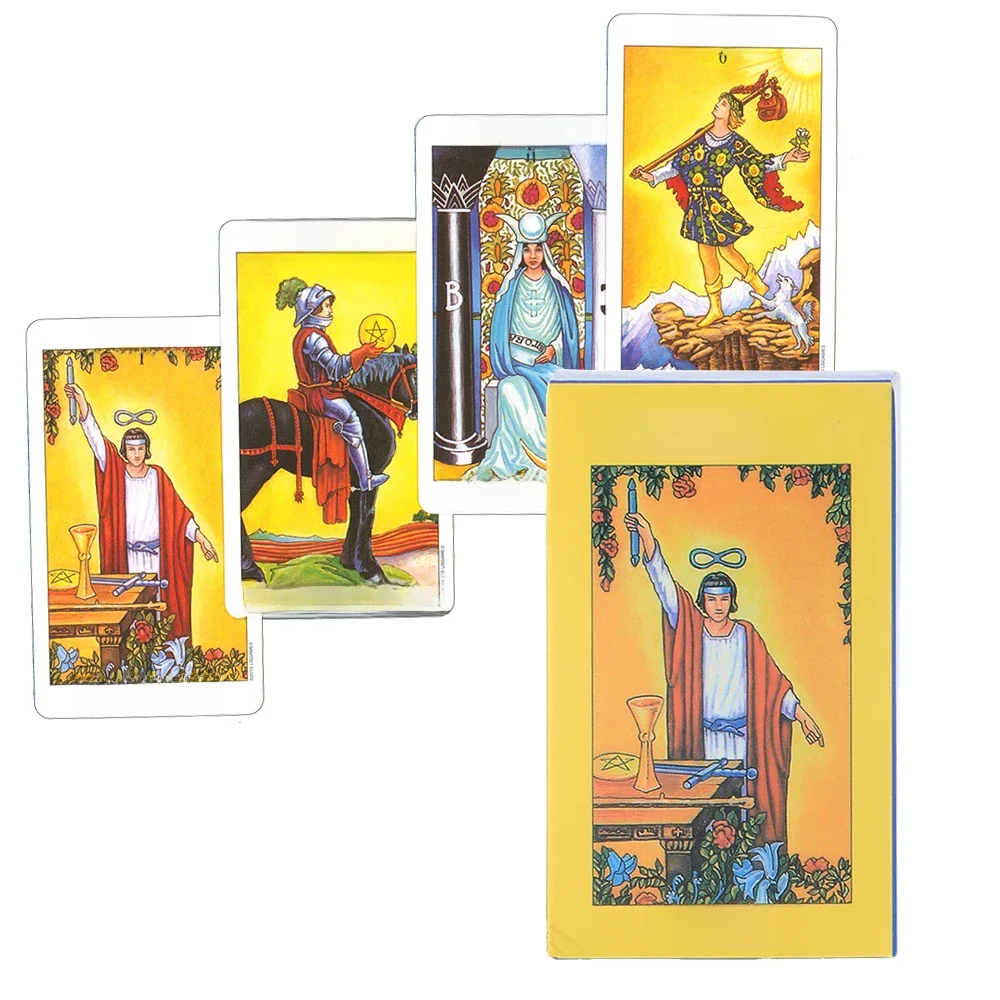 Cartes de Tarot Español Rider en Version espagnole, jeu de société, jeu de Divination pour débutants avec guide, guide de cartes Oracle