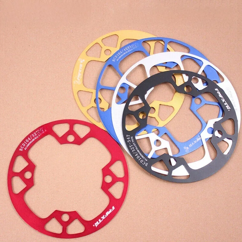 AliExpress Mountain Bike Crank BCD104 Protector Chainring Protection Cover bicycle aluminum alloy Crankset