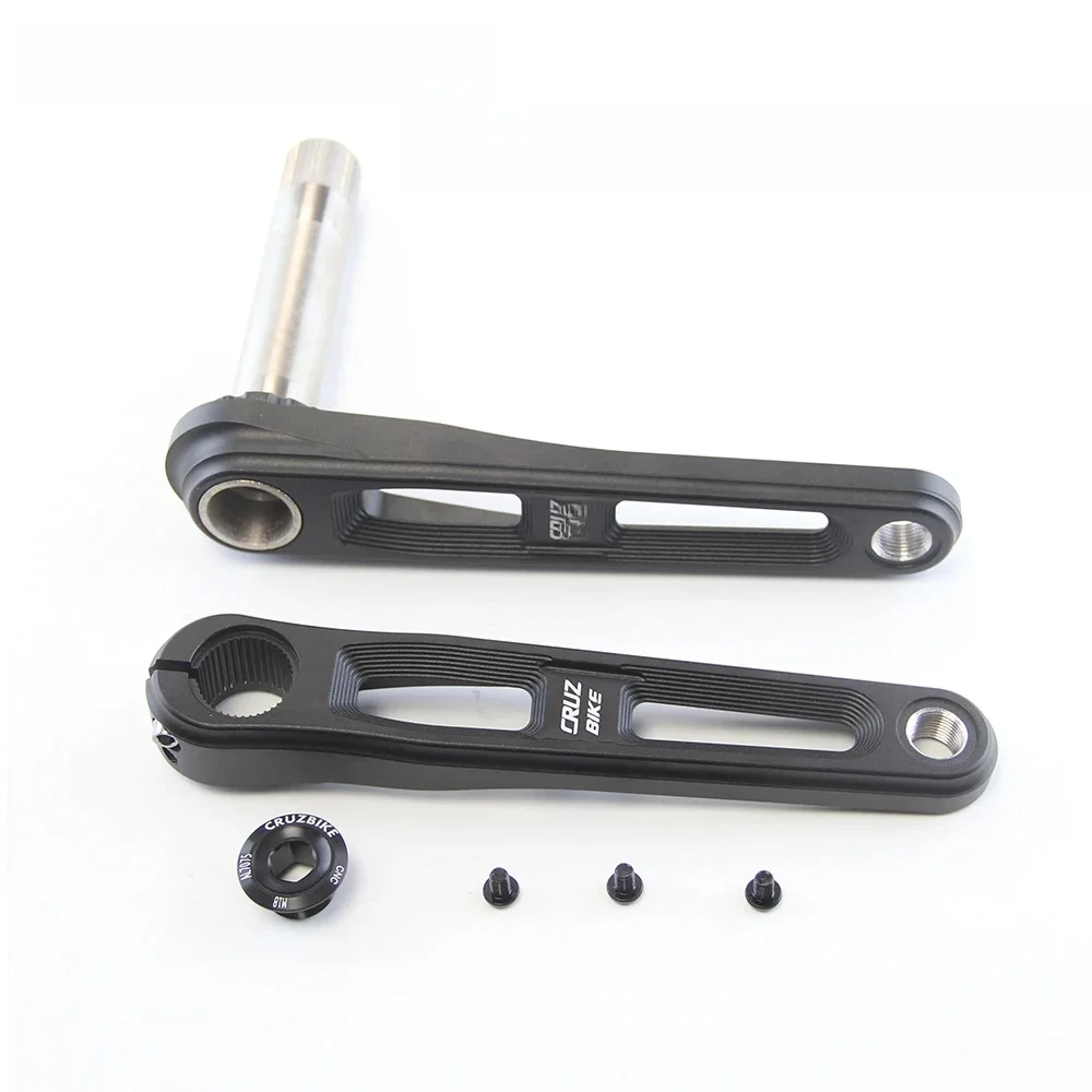 AliExpress CRUZBIKE CRUZbike Folding Bike Kid Bicycle Crankset Short Crank 110/127/140/150/155/160/165/170/175mm Hollow Tech Crank Aluminum Alloy