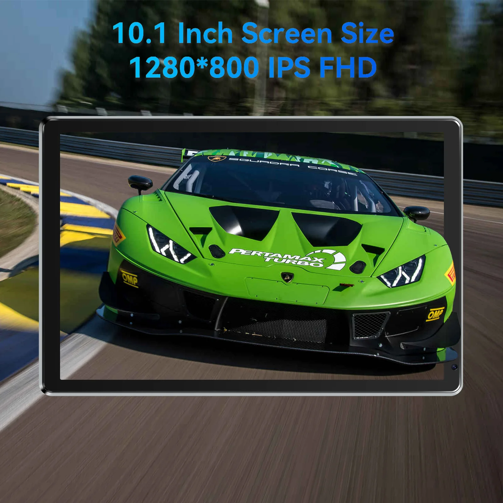 AEEZO C107 Android 14 Tablet 10.1 Inch 10GB RAM 128GB ROM 1TB Expand Octa-Core Processor HD IPS Screen 8.0 MP Rear Camera WiFi 6