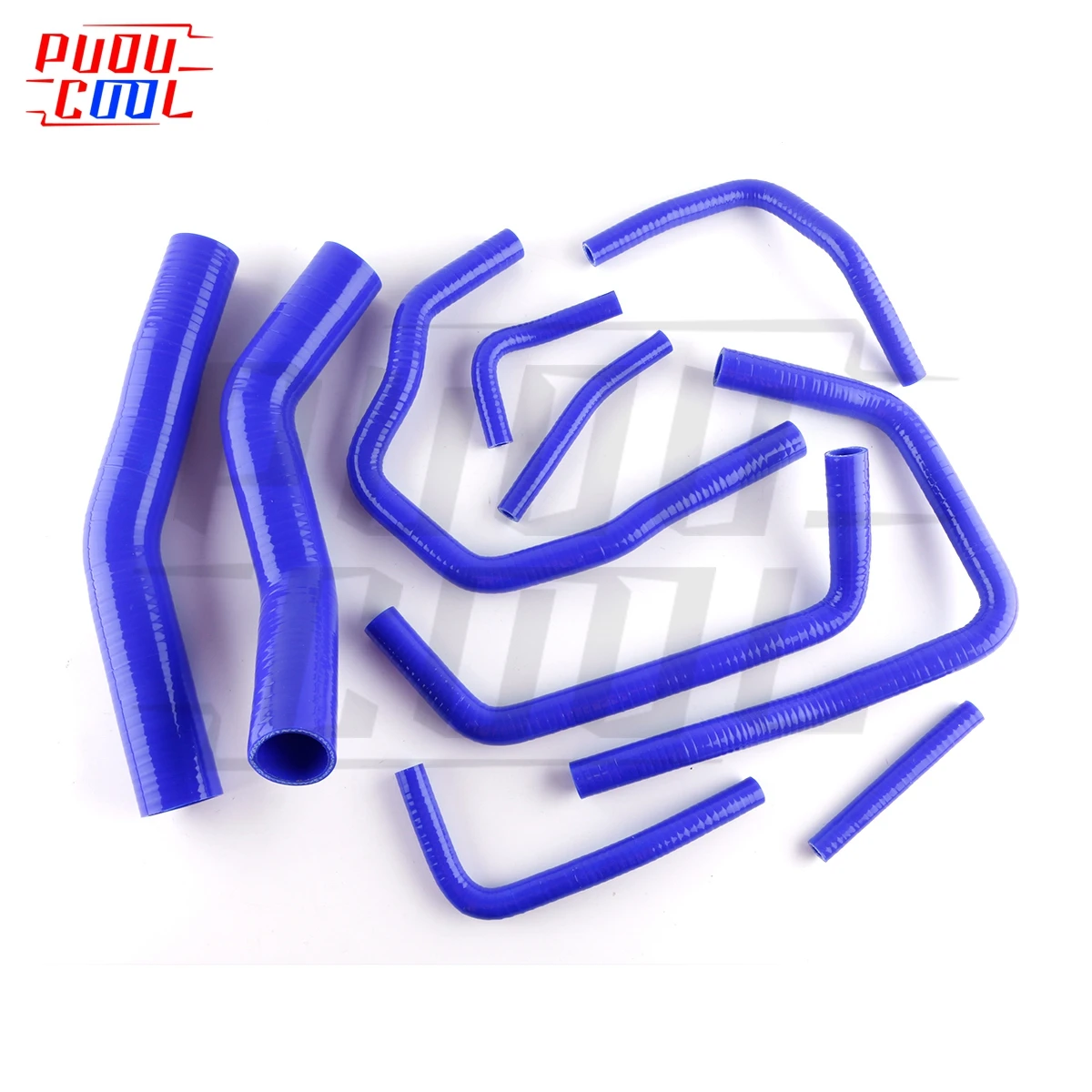 For Toyota Land Cruiser HDJ80 1HD-T / FT 4.2L 1990-1997 1991 1992 1993 1994 1995 Silicone Radiator Hose Kit Silicon Tubes 10Pcs