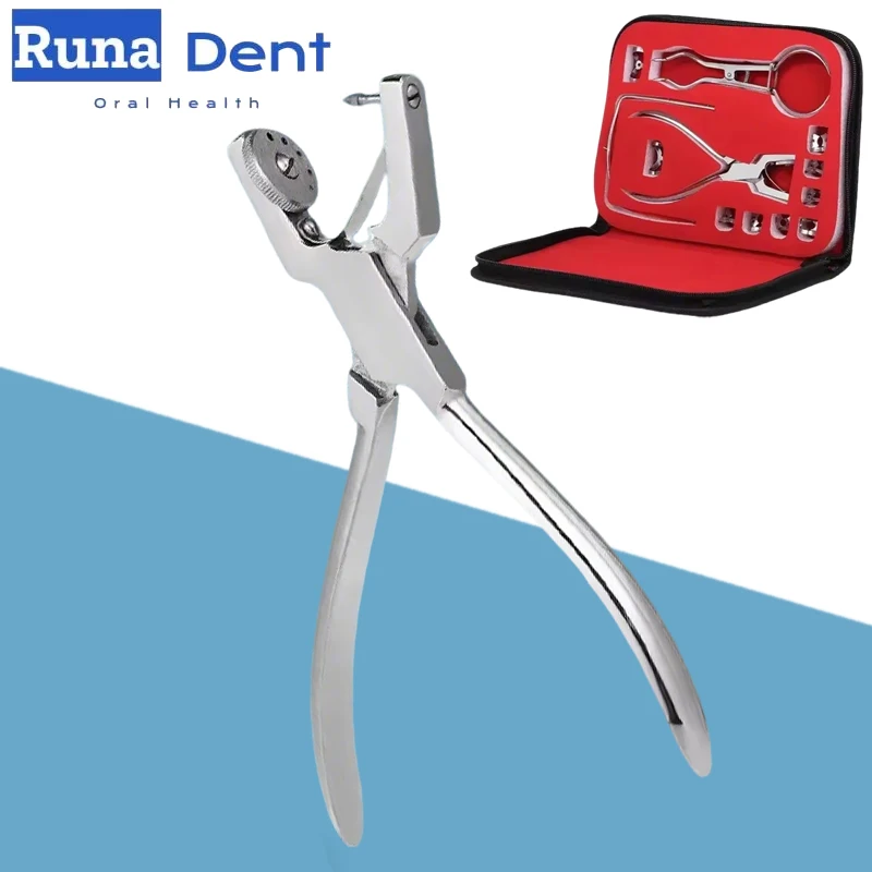 

Dental Dam Hole Puncher Pliers Surgical Grade Stainless Steel Orthodontic Perforator Tool for Rubber Dam Clip Dentist Equipment