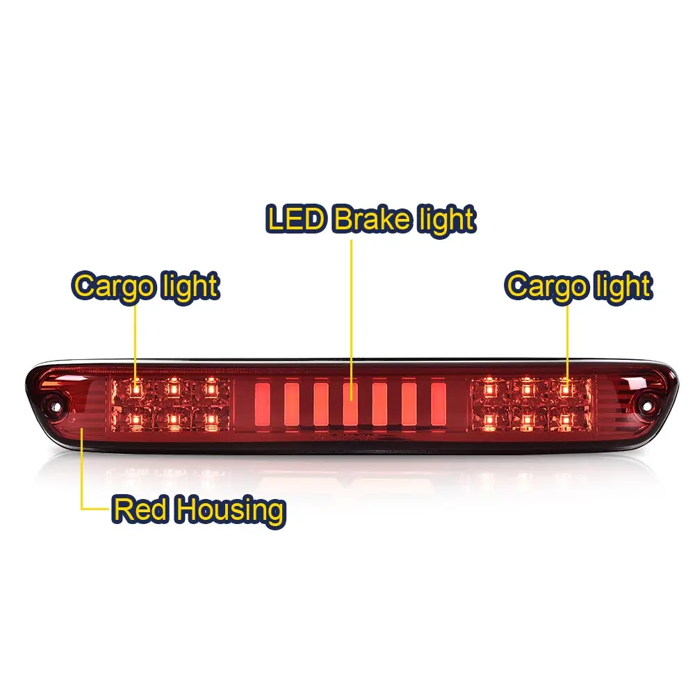 الثالث 3Rd الذيل ضوء الفرامل مصباح البضائع جديد صالح ل 2004-12 كولورادو كانيون 04-12 #4