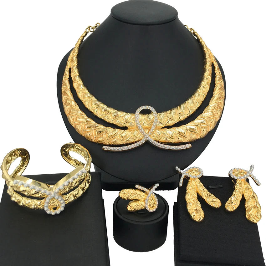 Unique Italian Jewelry Sets For Women African Party Jewelry  Birthday Gift Anniversary FHK13723