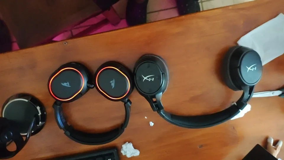 Picun G2 2.4G Wireless Gaming Headset Bluetooth Headphones 5ms Low Latency 7.1 Surround ENC Mic For PC PS4 PS5 Phone Switch photo review