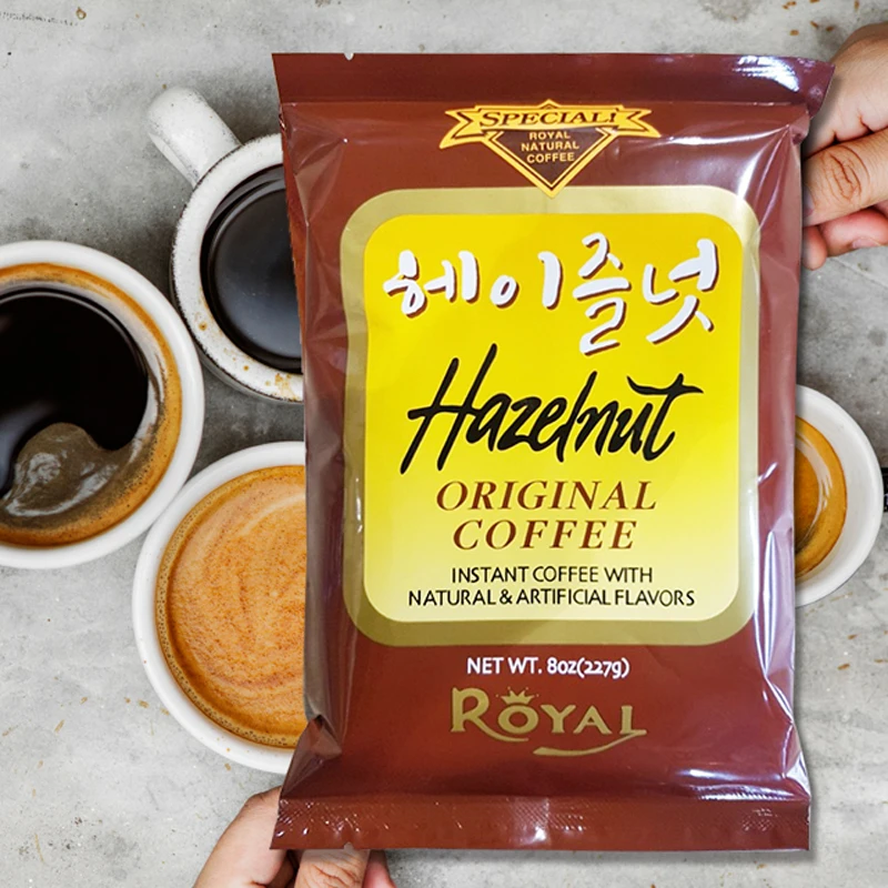 Royal hazelnut instant Hazelnut coffee 227g