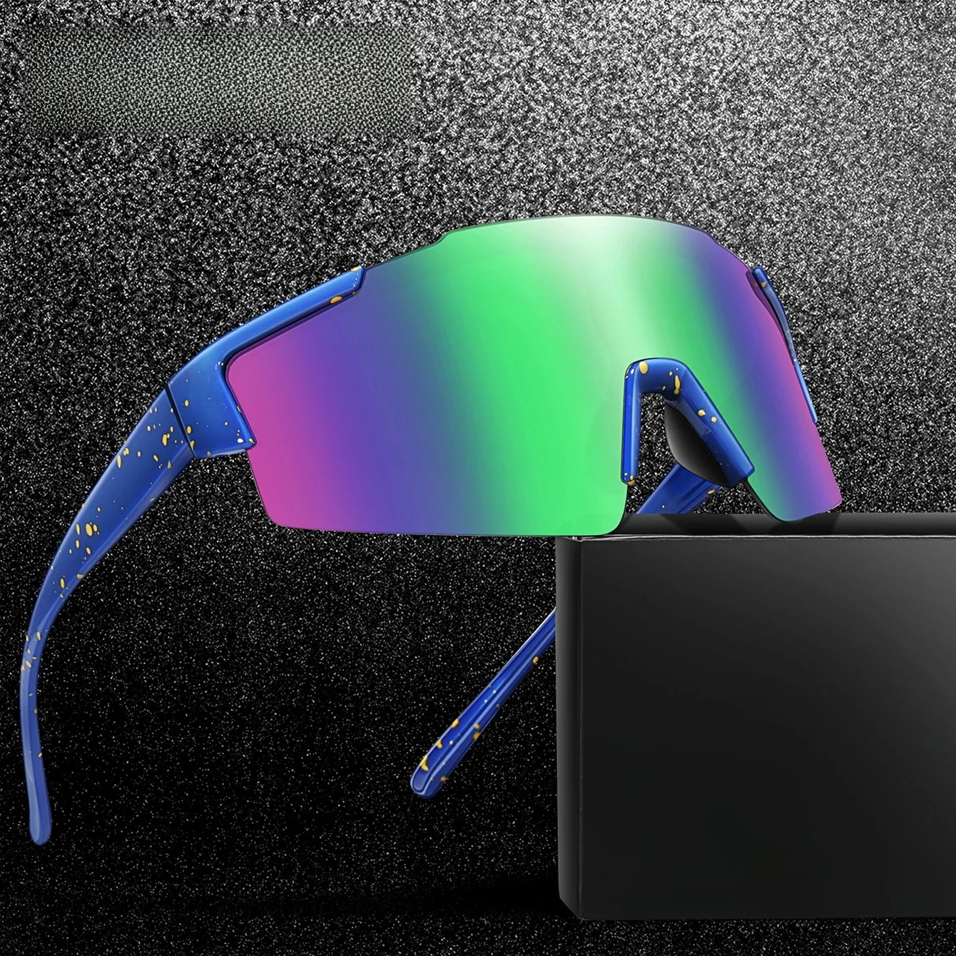 AliExpress LOISRUBY Band New Style Cycling Sunglasses Sports Bike Glasses Men Women Mtb Bicycle Eyewear Large Windproof Eyewear UV400