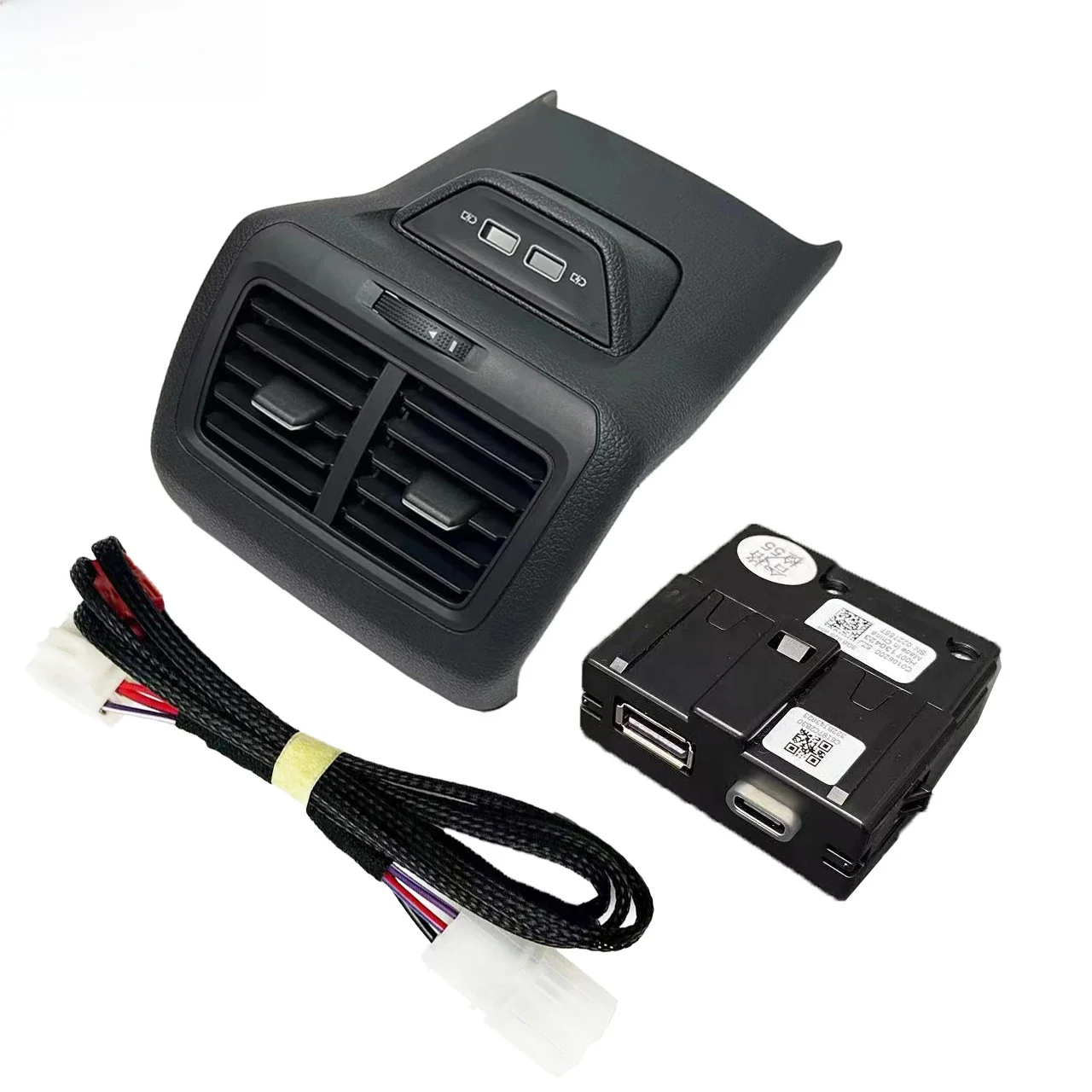 Achter Lucht Outlet Vent Trim Frame Assembly Center Armsteun Met Usb Voor Golf 7 MK7 2013-2017 2019 82V 5GG864298B 5GG 864 298B - afbeelding 2
