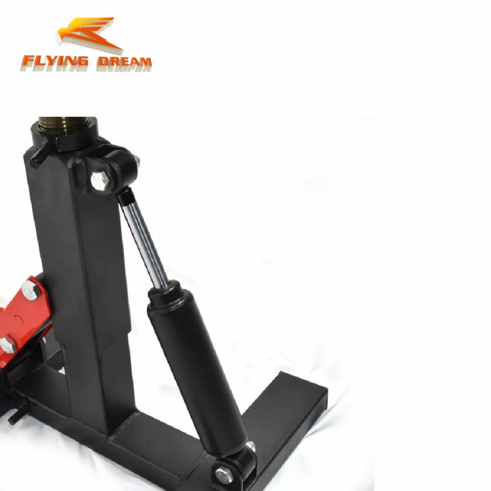 Motorcycle Pit Bike Universal Repair Lift Stand Stool Hydraulic Motocross Supermoto Mend Tool