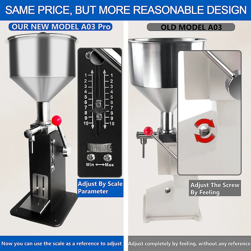NA03 Manual Filling machine For Liquid Paste Cosmetic Cream Liquid Filling Machine,Bottle filling Machine