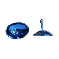 Corneal Shields β Stainless Steel Eye Protectors 26x17mm for Laser Procedures (2 Pcs, Blue)