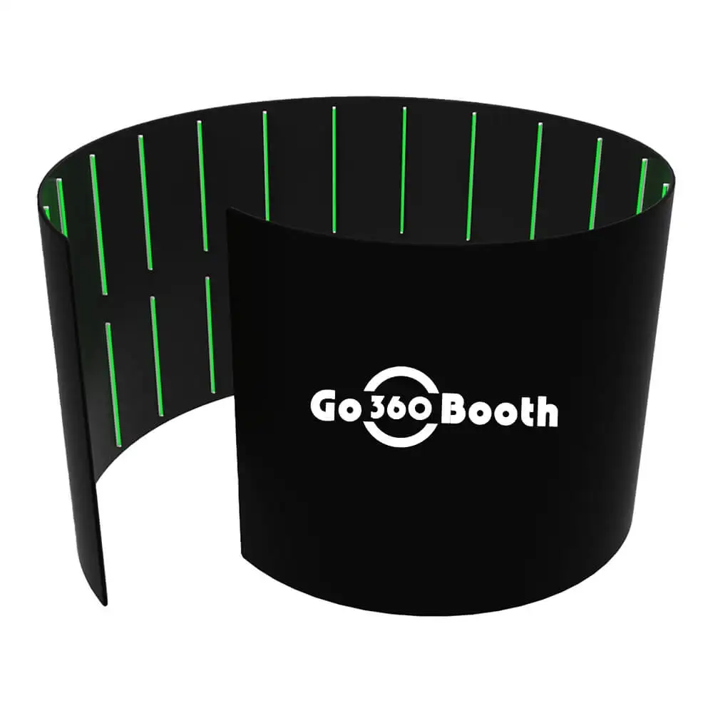 GO360BOOTH S10FT Spiral LED 360 Photo Booth Enclosure