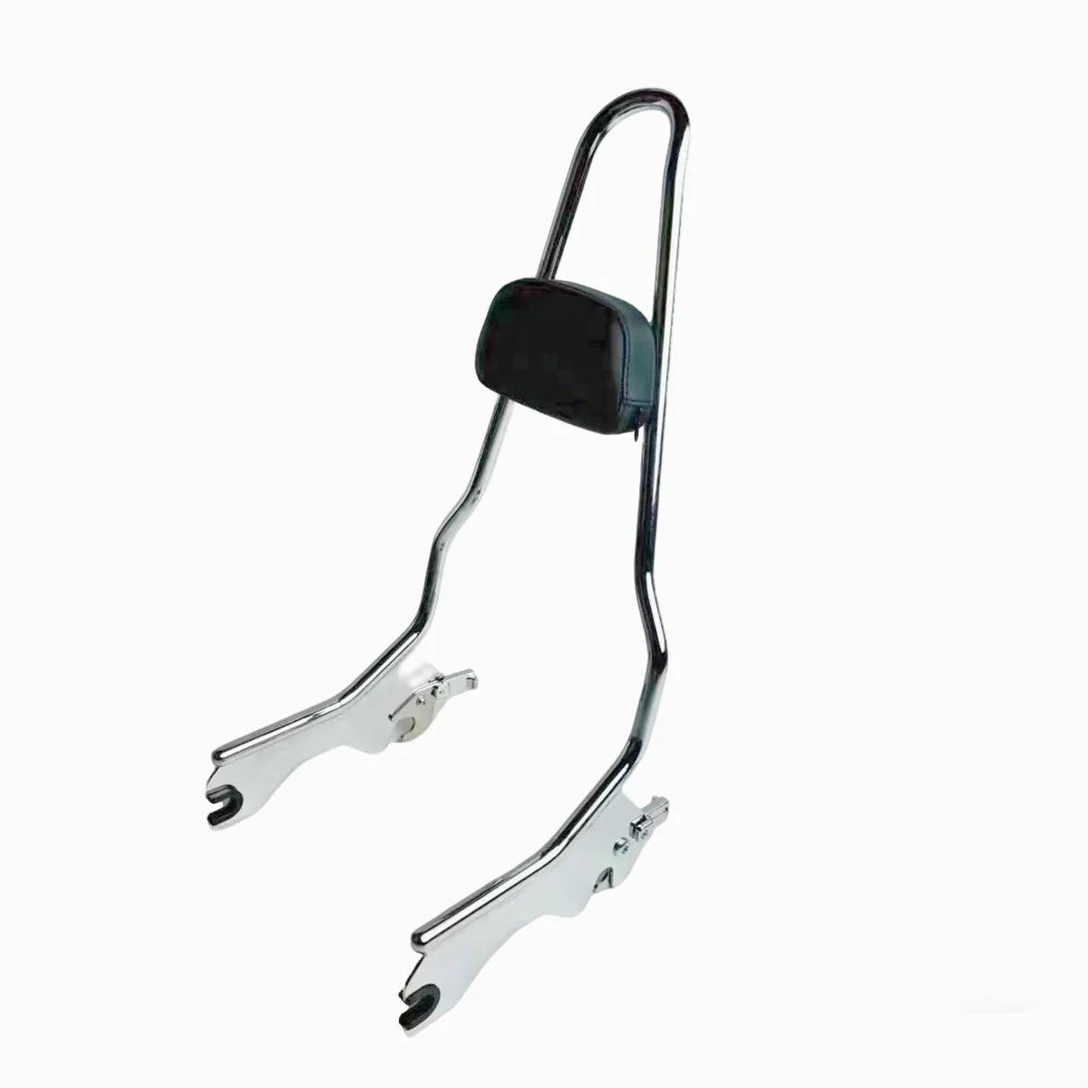 Motorcycle Quick Release Passenger Backrest Sissy Bar Pad For Harley Fat Boy Breakout Street Bob Softail Low Rider ST