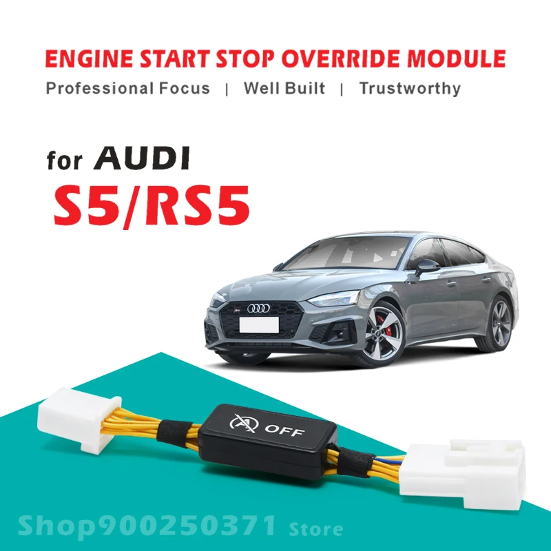 Car Automatic Stop Start Engine Switch Sensor For AUDI S5 RS5 B9 Auto Start-Stop Canceller Disable Off Eliminator Device