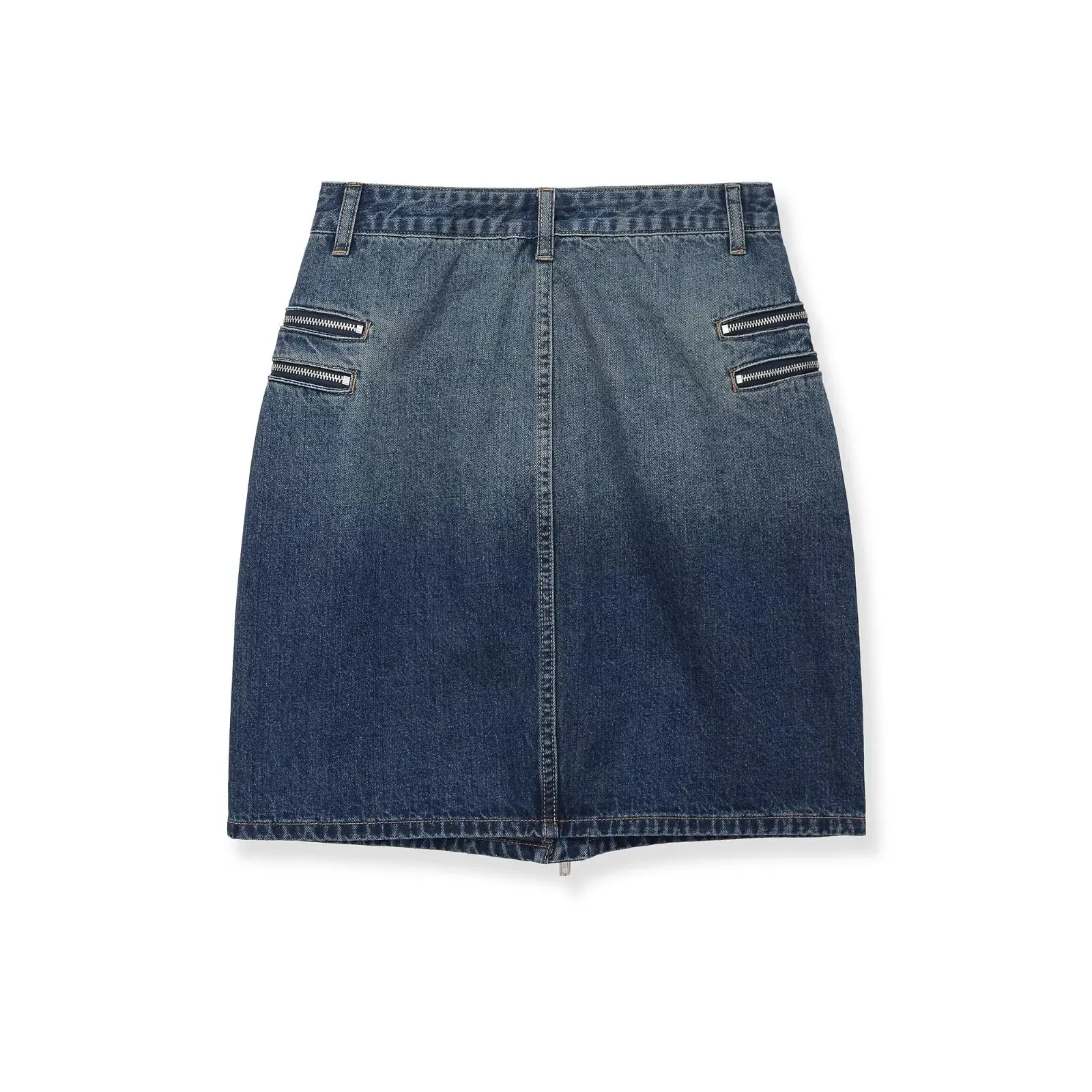Y2K Cargo Denim Skirts Women Elegant Side Pocket Zippers Short Skirt Slimming Bodycon Mini Skirt Chic Streetwear Outfits 2026