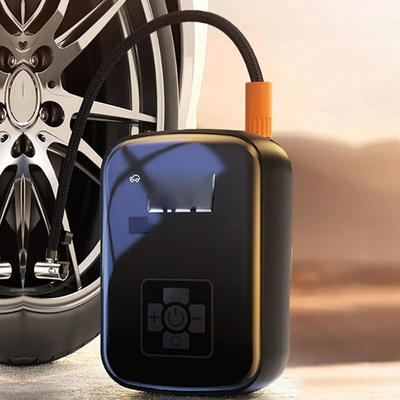AliExpress DY&LM Portable  Electric Tire Inflator Pump  Wireless Car Air Compressor 150PSI Mini Car Air Pump For Car Motorcycle Bicycle Tire