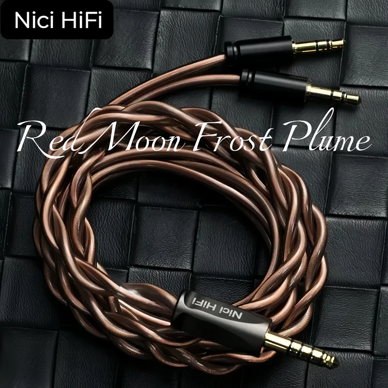 

Nici HiFi-20 2 Core Headphone Cable 1 to 2 jack Dual3.5 4.4mm/XLR Balance Cable For HIFIMAN DENON Replacement Cable 2m 3m