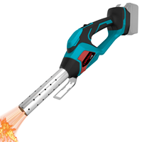 400W Electric Charcoal Starter Cordless Fire Lighter Chemical Free Heated Air with Built-In Blower for Makita 18V Battery Pin