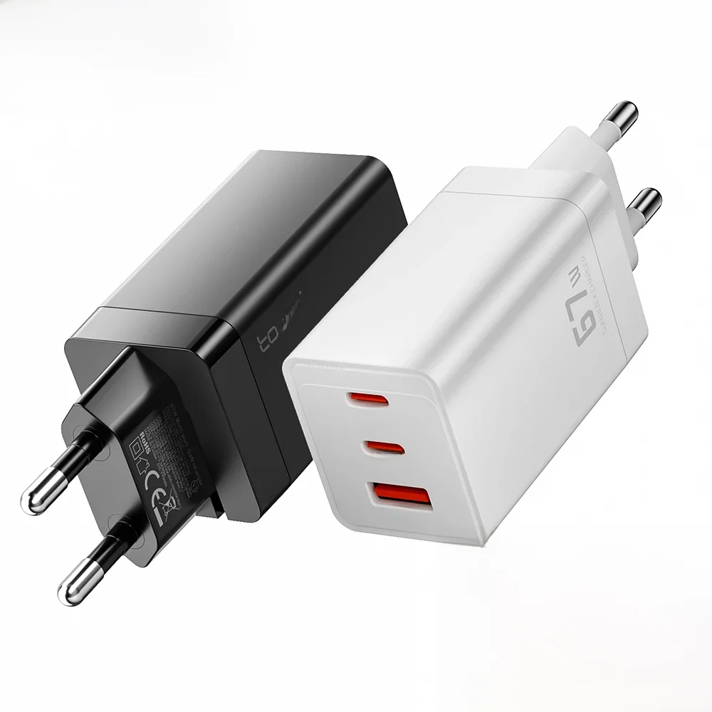 Toocki 67W GaN USB C Charger Quick Charge  QC4.0 PD 3.0 Type C Charger For Macook iPhone 14 13 12 Pro Max Xiaomi Samsung S23