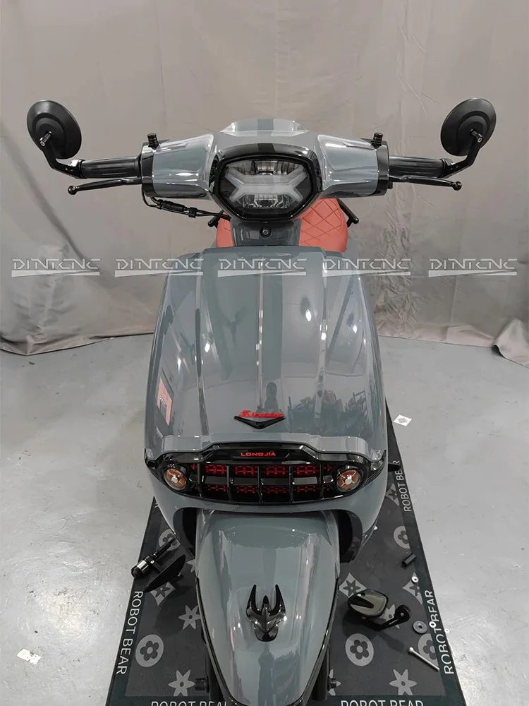 Motorrad Zubehör Fahrrad Straßenbahn Geländewagen All-Terrain Universal Lenker Ende Rückspiegel 95 MM Glas Seite Spiegel – Detail 14
