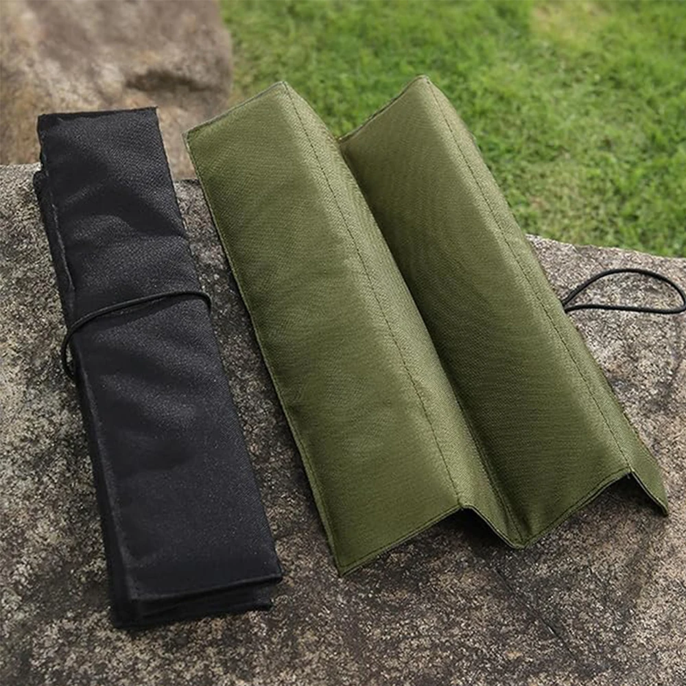 

Portable Cushion with Back Strap, Hunting Moisture Proof Cushion, Foldable Wear Resistant Oxford Cloth, Suitable for Outdoor