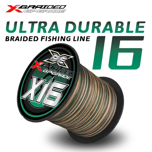 Línea de pesca trenzada japonesa ygk g-soul 300M/500M X16 PE, alambre de pesca de mar multifilamento súper fuerte, línea de carpa, línea de trucha