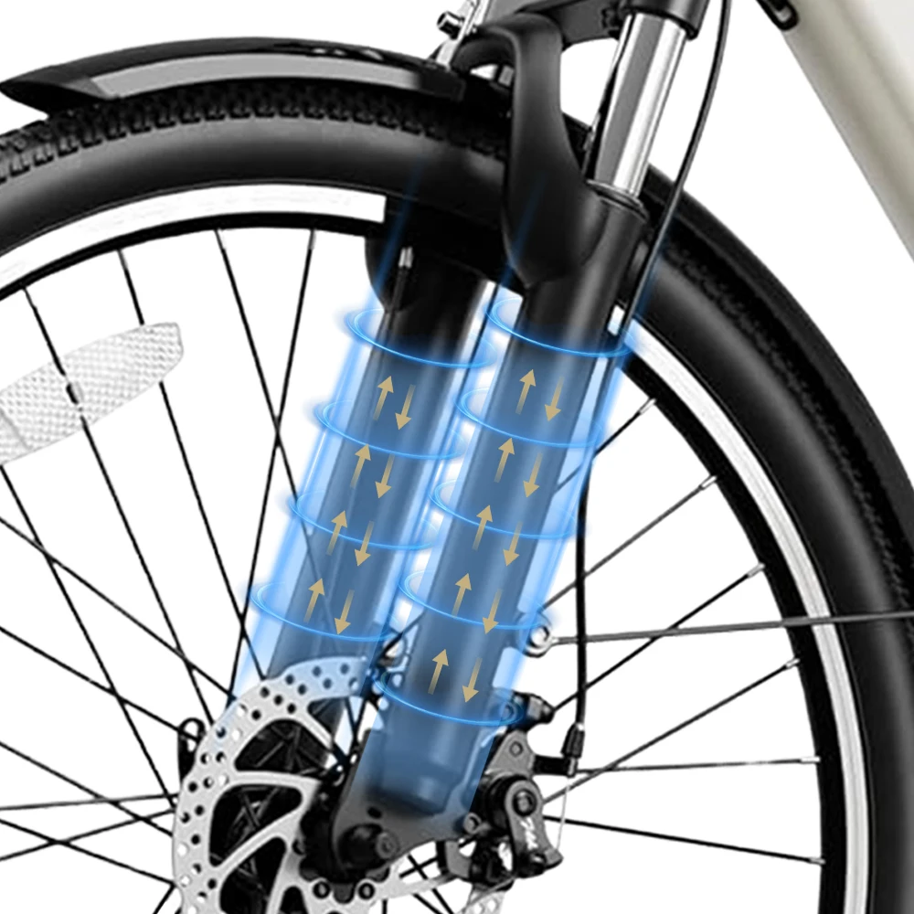 VOMO E-Bike 250W Bürstenloser Motor 36V15AH Lithium-Akku Hydraulische Bremse Elektrofahrrad 27,5-Zoll-Reifen 7-Gang-Schaltung ​ ​ Elektrofahrrad – Detail 4