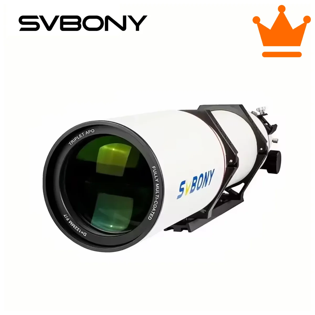 

SVBONY SV550 122mm APO Telescope F7 FPL51 Apochromatic Triplet Refractor Telescope OTA Professional Astronomical Telescope