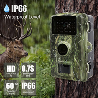 Trail Camera Wildlife Camera with Night Vision 16MP 1080P Motion Activated Outdoor Trap Camera IP66 Waterproof Wildlife Scouting