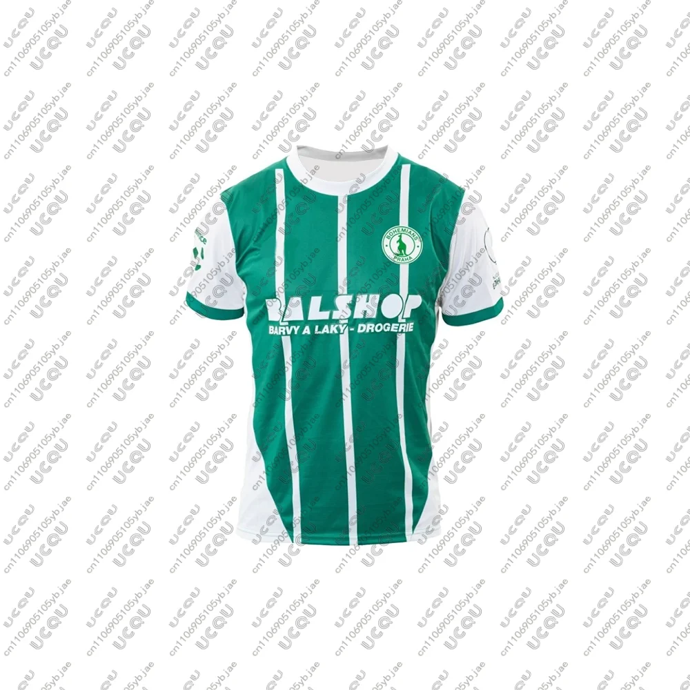 

Футбольная форма 2026 для мужчин и мальчиков: дышащая, быстросохнущая, для выездных матчей, подарок для мужчин, домашняя футболка для взрослых, B-Bohemians P-Praha