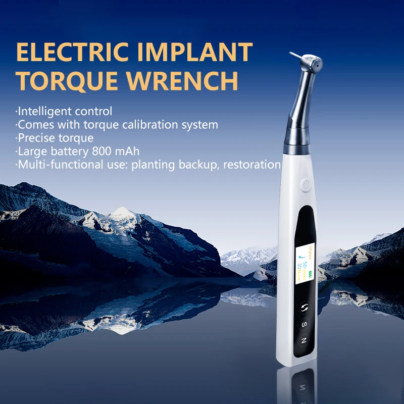 Dental Torque Wrench Implant Universal Electric Screwdriver Dentistry Repair Tools