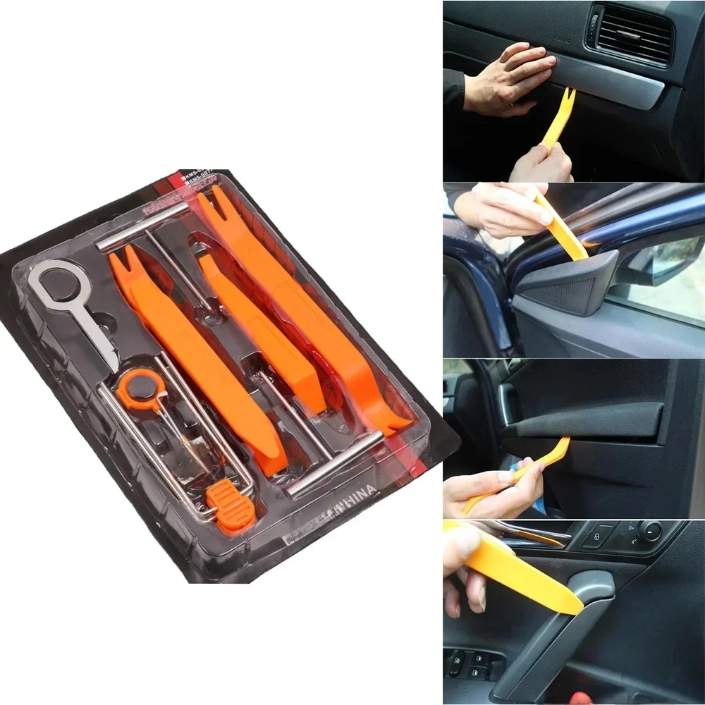 Car Hand Tool Car Audio Disassembly Tool Plastic Pry Bar Door Panel Disassembly Pry Panel Interior Clip Rocker Crowbar
