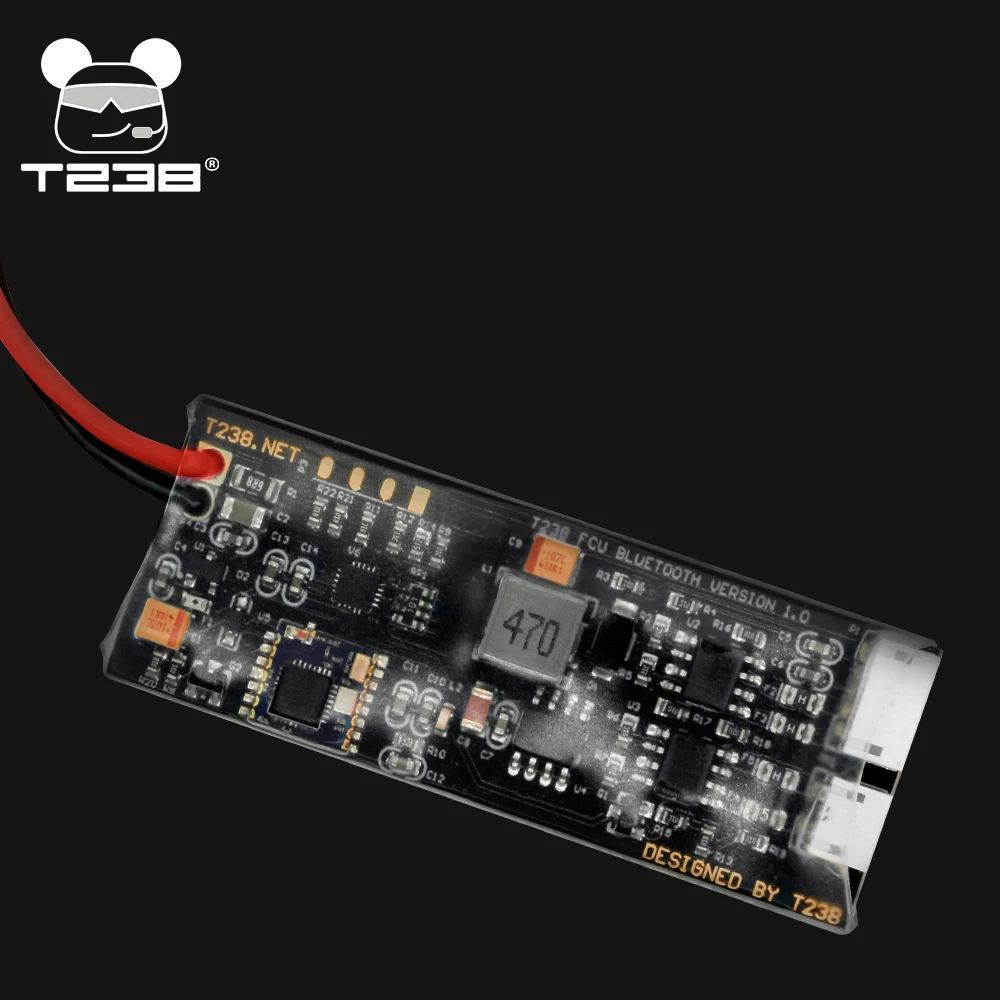 T238 FCU Bluetooth Version for Single Valve and Double Valves HPA Engine for Airsoft Gel Ball Blaster