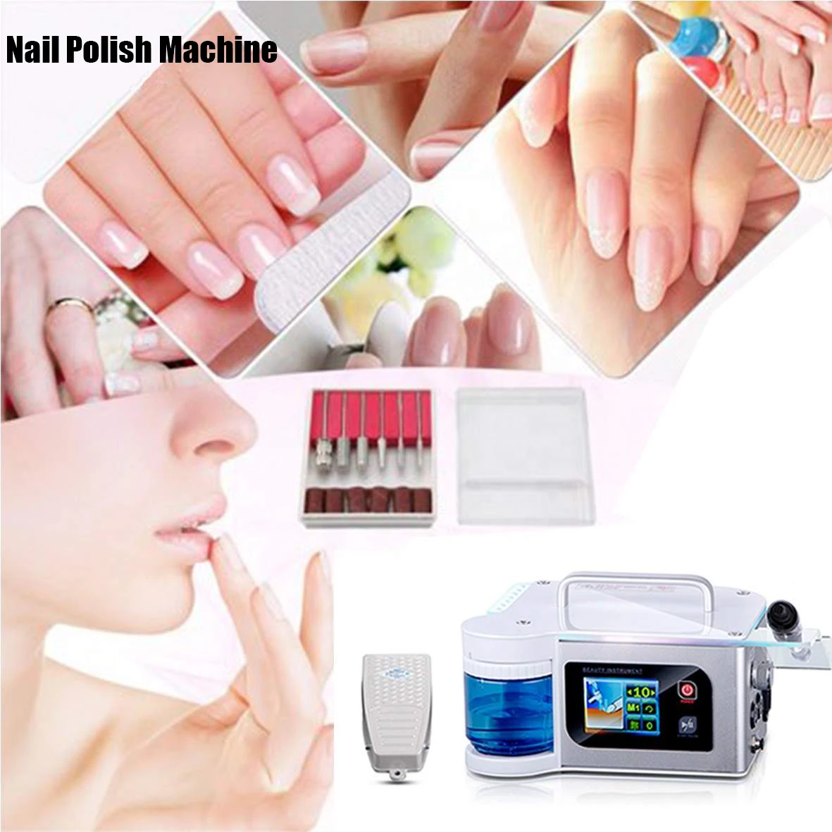 

Electric Nail Drill Professional Manicure Polishing water spray For Gel Poli Effortless and Precise Nail Polishing in Seconds