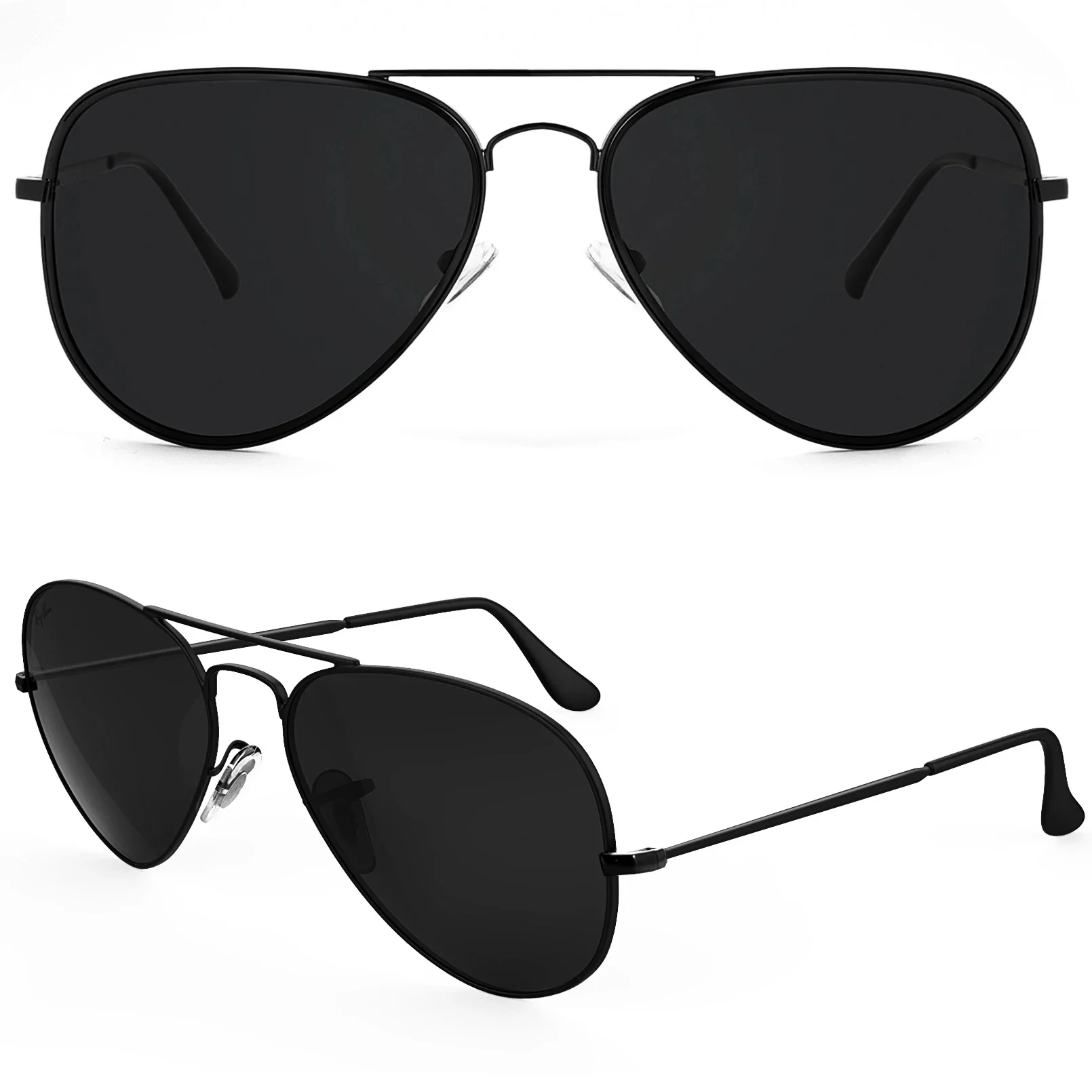 JULI ponadgabarytowe okulary przeciwsłoneczne z polaryzacją XXL dla dużych główek mężczyźni Retro Vintage bardzo duże okulary przeciwsłoneczne ochrona UV 8123 — zdjęcie 2