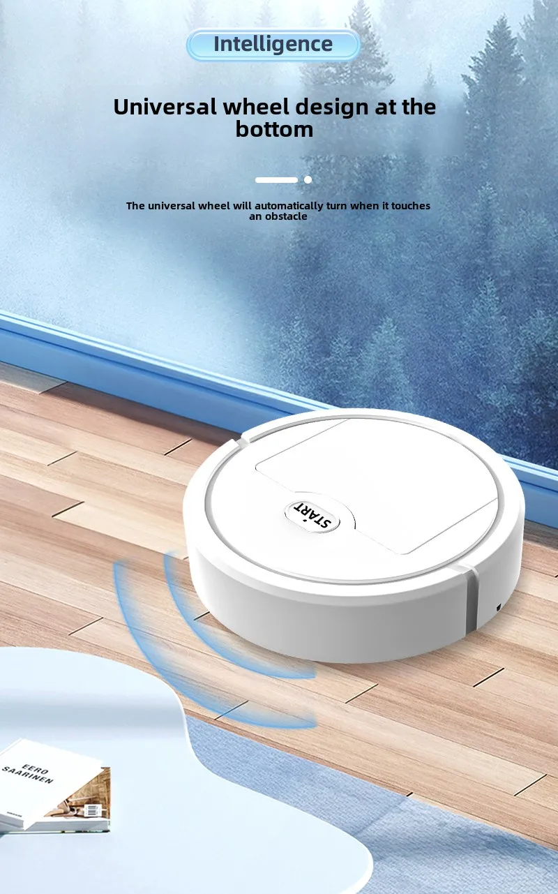 Rechargeable 3 In 1 Smart Sweeping Robot Home Sweeper Sweeping and Vacuuming Wireless Vacuum Cleaner Sweeping Robots For Home