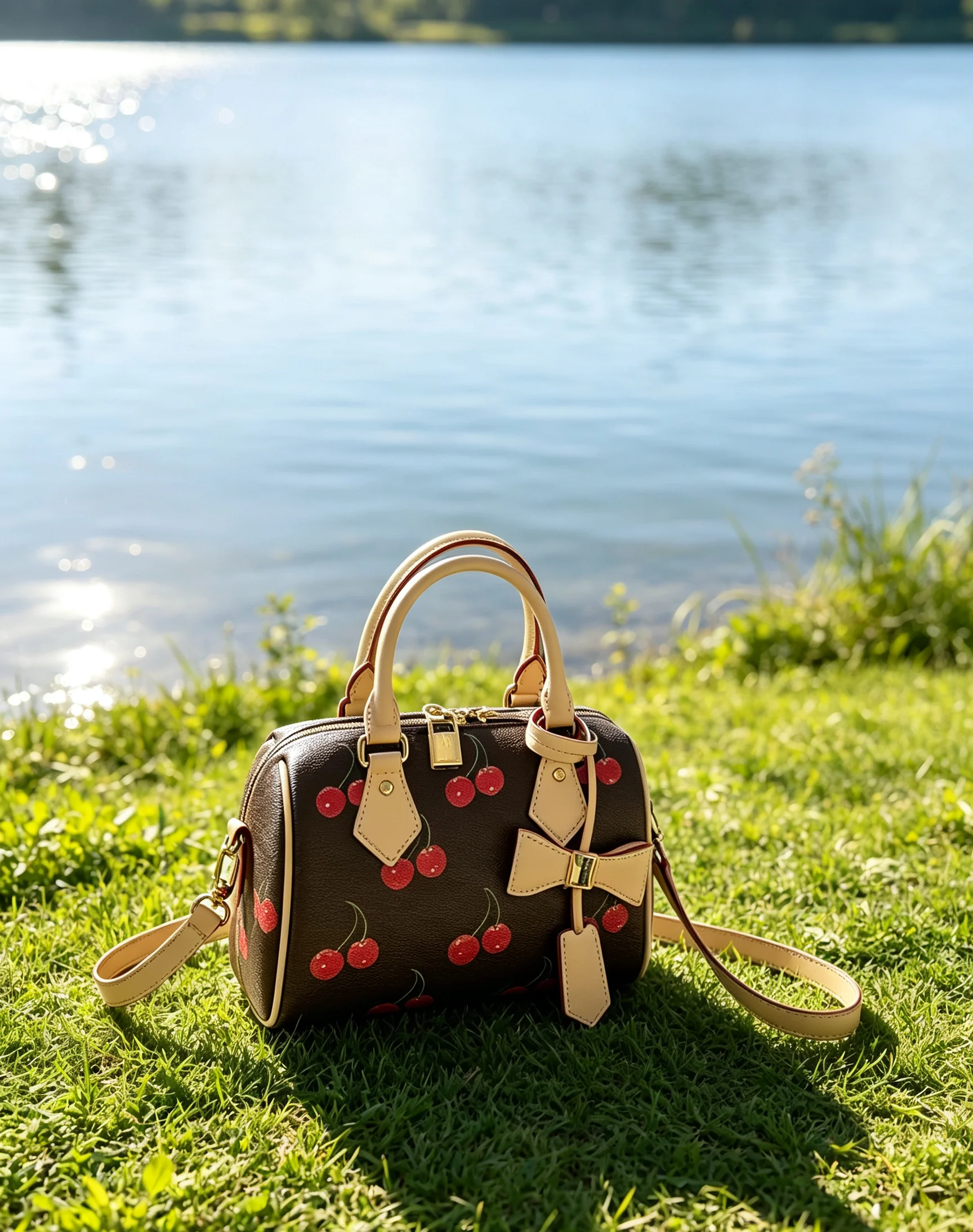 2026 Size: 20 or 25 or 30 cm no box New Model Versatile and Fashionable PU Leather Bag - Durable,High-Quality and Affordable