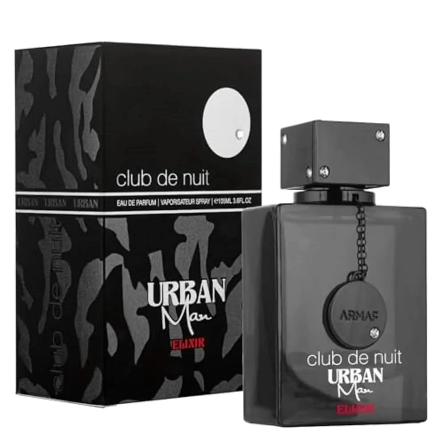 

Armaf Club De Nuit Urban Man Elixir for Men Eau de Parfum Spray,Long Lasting Fragrance ,Men's Perfume Gift Idea, 3.6 Ounce