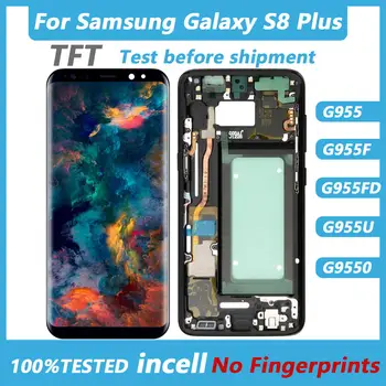 NOVÝ Incell LCD dotykový displej pro Samsung Galaxy S8 Plus G955 Displej TFT pro Samsung S8 náhradní díly s výměnou rámu 8 nejlepší prodej LCD displej Samsung S8 Plus - №5