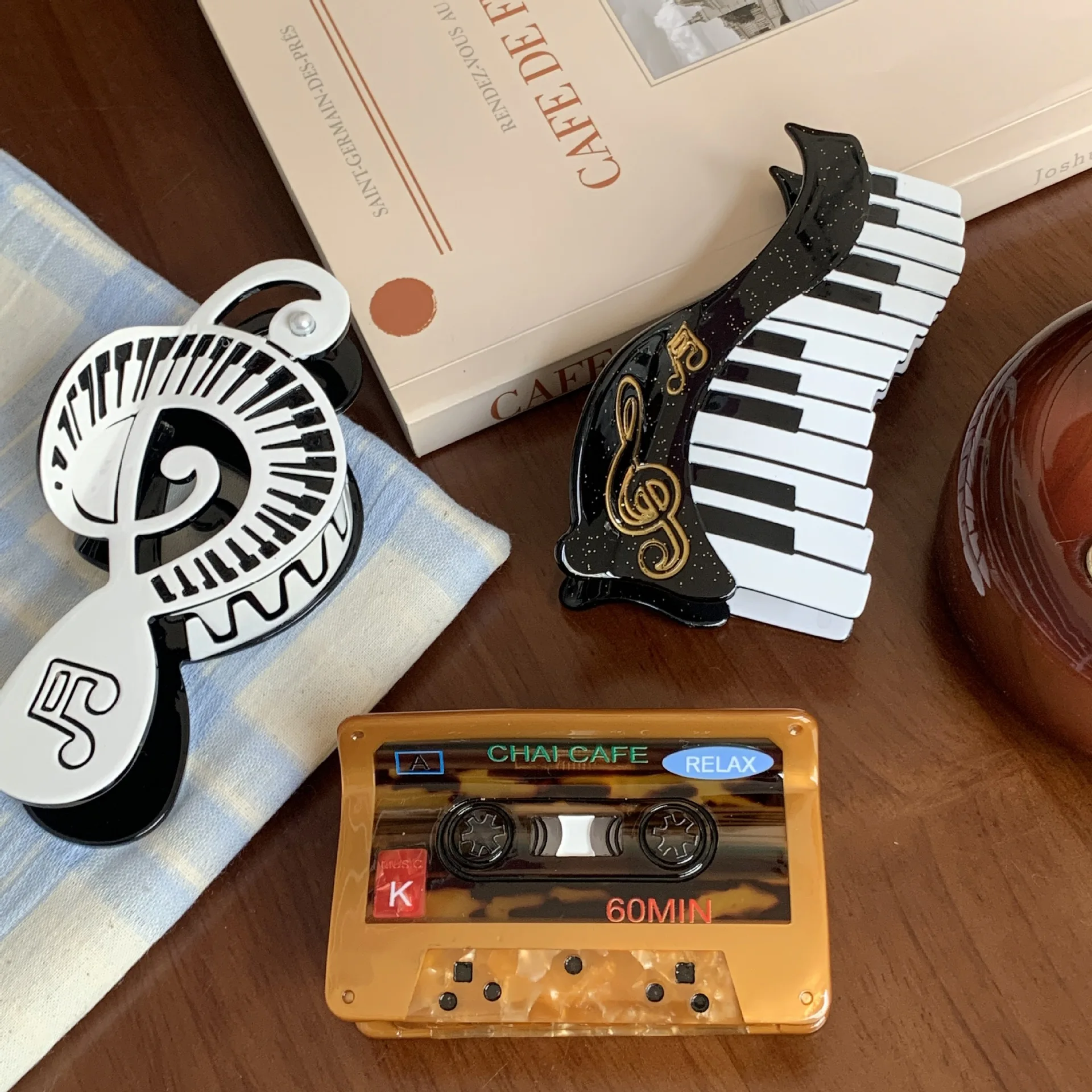 Pinces à cheveux en acétate su - Musical Instrument Japan avis et prix