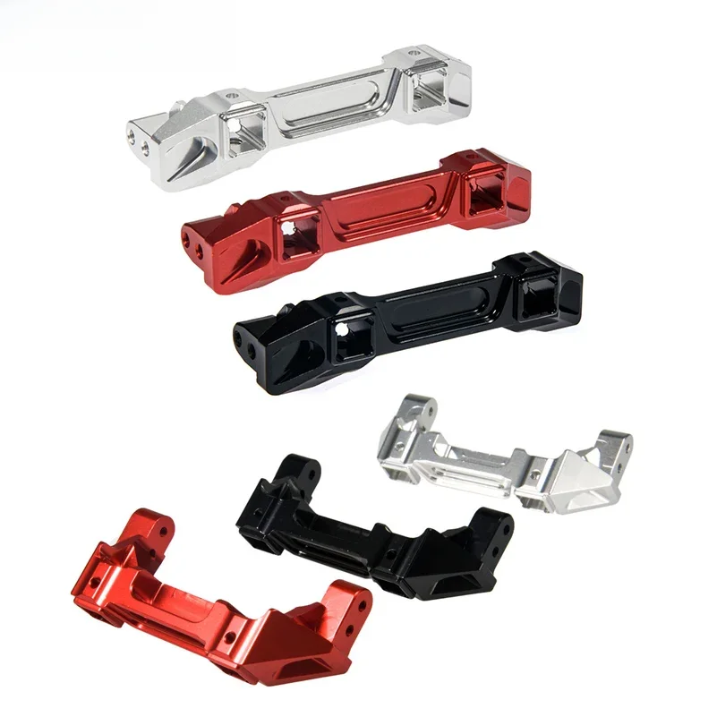 YEAHRUN Przednie i Tylne Mocowania Serwa Zderzaka Aluminiowe Stopki Ochronne Zderzaka do 1/10 TRX-4 Bronco Defender Pats — 2